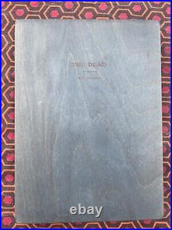 Jack Burman,'The Dead' hardback book, Ed. Of 100, Wooden box, signed print