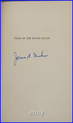 James Michener Tales of the South Pacific Signed Limited Edition Book