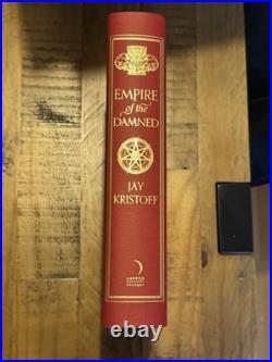Jay Kristoff Empire Of The Damned Limited Illustrated 1st Edtn HB Signed Book