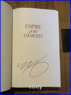 Jay Kristoff Empire Of The Damned Limited Illustrated 1st Edtn HB Signed Book