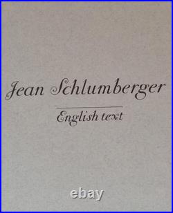 Jean Schlumberger, Limited Edition, March 1991, Copy # 2391 Of 5000, Tiffany