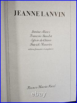 Jeanne Lanvin FMR Limited edition in clamshell case