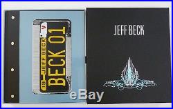 Jeff Beck BECK01 Book Genesis Publications DUAL SIGNED Ltd 672/2000 Beckett COA