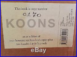 Jeff Koons Limited Edition Signed Book
