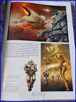 Jim Burns Hyperluminal The Art Of Special Limited Edition Of 300 Signed V Rare