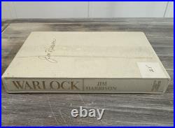 Jim Harrison, Warlock Limited Edition Hardcover Book Sleeve SIGNED and SEALED