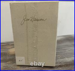 Jim Harrison Warlock Signed Limited Edition Delacorte Sealed