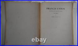 John Nash Francis Unwin 1928 limited illustrated edition hardback book