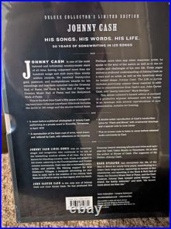 Johnny Cash Deluxe Collectors Limited Edition His Songs His Words His Life New
