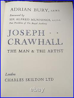 Joseph crawhall the man & the artist. By adrian bury. Limited edition