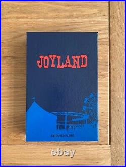Joyland, Stephen King, Titan Books, signed ltd edition with slipcase