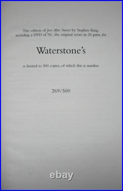 Just After Sunset by Stephen King (2008 Slip-cased Collector's Set 269/500) New
