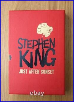 Just After Sunset by Stephen King (2008 Slip-cased Collector's Set 269/500) New