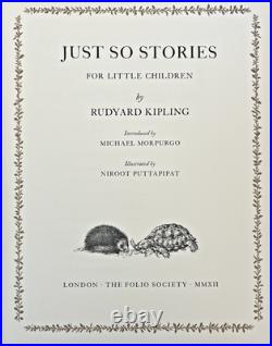 Just So Stories by Rudyard KIPLING numbered Limited Signed edition