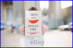 KATE SPADE Emanuelle PARIS AND THE SINGLE GIRL book clutch bag NWT SUPER CUTE