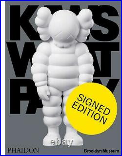 KAWS SIGNED EDITION of What Party Book, SOLD OUT (Pre-Sale Ships late-June)