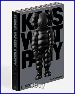 KAWS What Party BLACK Book Limited Edition! Beautiful Book! Ready To Ship