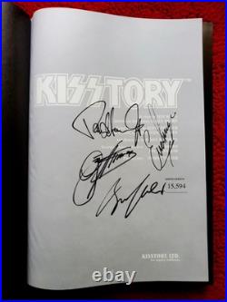 KISSTORY Signed Limited Edition Illustrated Hardcover Book + FREE EXTRA