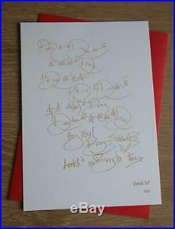 Kate Bush How to be Invisible signed limited first edition and print