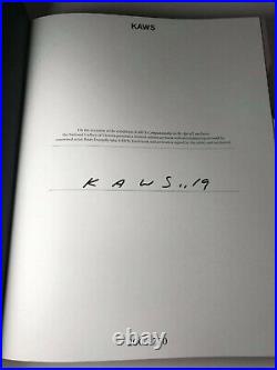 Kaws Signed Gone Print Book Companion NGV Chum Figure BFF Invader Fairey Banksy