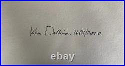 Ken Dallison Signed Limited Edition The Spirit Rolls Royce Lithograph Book