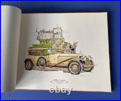 Ken Dallison Signed Limited Edition The Spirit Rolls Royce Lithograph Book