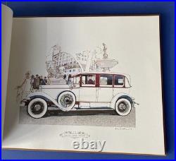 Ken Dallison Signed Limited Edition The Spirit Rolls Royce Lithograph Book