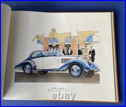 Ken Dallison Signed Limited Edition The Spirit Rolls Royce Lithograph Book