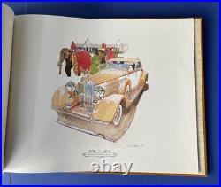 Ken Dallison Signed Limited Edition The Spirit Rolls Royce Lithograph Book