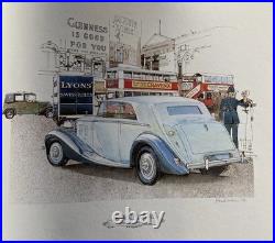 Ken Dallison Signed Limited Edition The Spirit Rolls Royce Lithograph Book