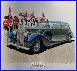 Ken Dallison Signed Limited Edition The Spirit Rolls Royce Lithograph Book