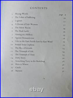 Kingsley Amis, A Frame Of Mind, 18 Poems, Ltd Ed of 150, author's second book