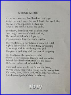 Kingsley Amis, A Frame Of Mind, 18 Poems, Ltd Ed of 150, author's second book