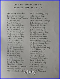 Kingsley Amis, A Frame Of Mind, 18 Poems, Ltd Ed of 150, author's second book