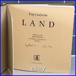 LAND FAY GODWIN/JOHN FOWLES Heinemann. HB. 1st. DOUBLE SIGNED NEWithMint