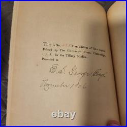 LIMITED EDITION #235/500 Tiffany Studios Collection of Notable Antique Rugs BOOK