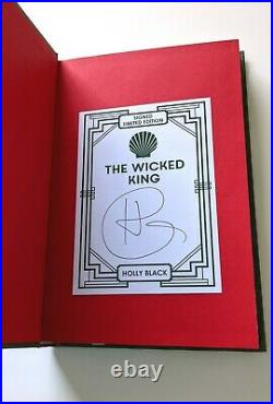 LIMITED FairyLoot Signed Folk Of Air The Cruel Prince & Wicked King Holly Black