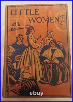 LITTLE WOMEN Civil War FIRST EDITION Book COLOR PLATES Romance LOUISA MAY ALCOTT