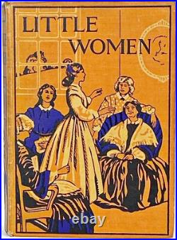 LITTLE WOMEN Civil War FIRST EDITION book COLOR PLATES Romance LOUISA MAY ALCOTT LITTLE WOMEN Civil War FIRST EDITION book COLOR PLATES Romance LOUISA MAY ALCOTT