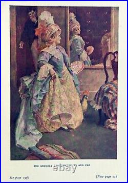 LITTLE WOMEN Civil War FIRST EDITION book COLOR PLATES Romance LOUISA MAY ALCOTT