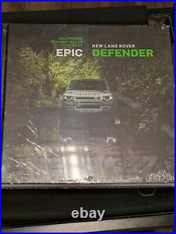 Land Rover Defender Epic Book Limited Edition Brochure Hard Cover Brand New