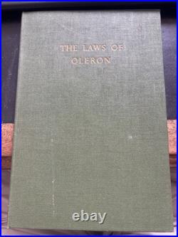 Laws Of Oleron Admiralty Court 1960 Hb Limited Edition Black Book of Admiralty