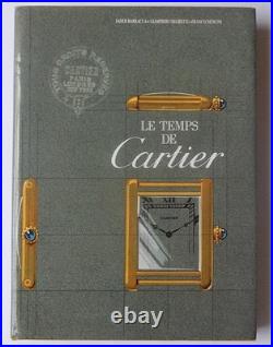 Le Temps De Cartier Limited Edition 1993 Luxury Watch Book Catalog Numbered 1999