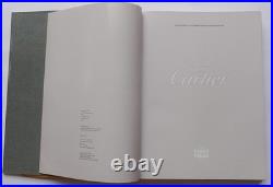 Le Temps De Cartier Limited Edition 1993 Luxury Watch Book Catalog Numbered 1999