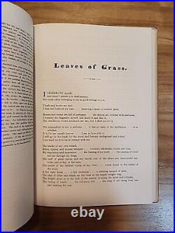 Leaves Of Grass 1919 Mosher 1st Facsimile Walt Whitman Limited Edition of 500