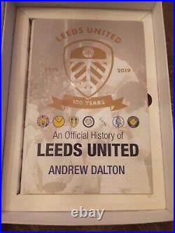 Leeds United Centenary shirt And book Limited Edition 1391/1919