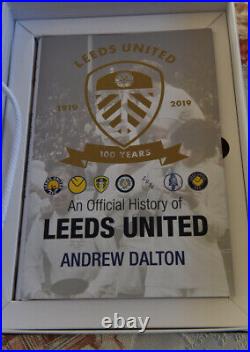 Leeds United Limited Edition boxed shirt and book