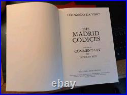 Leonardo da Vinci's Madrid Codices 5 Volume box set