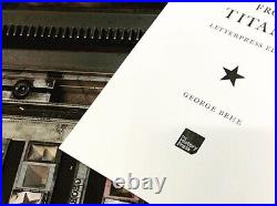 Letters from Titanic limited edition fine press book