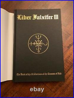 Liber Falxifer III, First Edition SEALED # / 1300 Ixaxaar Press